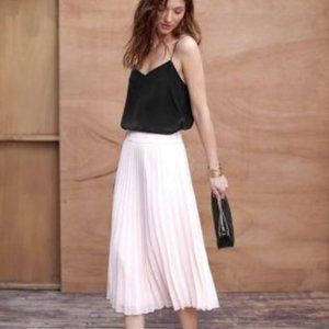 Sézane Dino Skirt | Nude (pale pink blush)